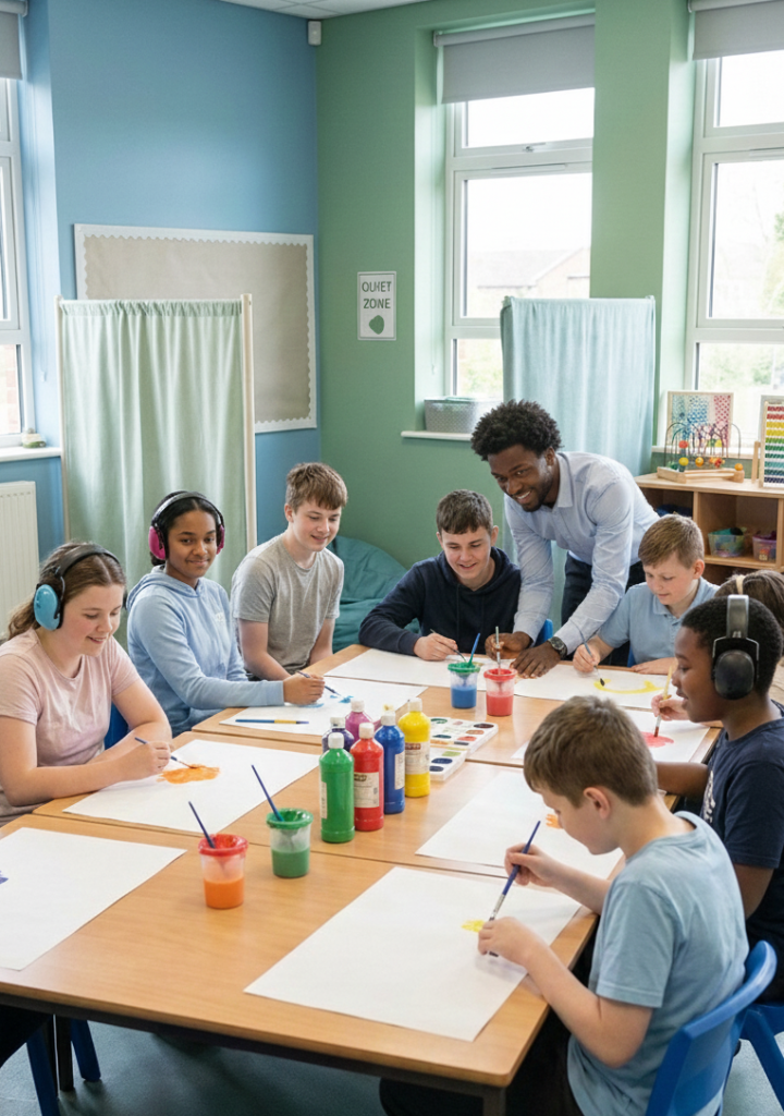 Art for children / teenagers - ASD/LD focused